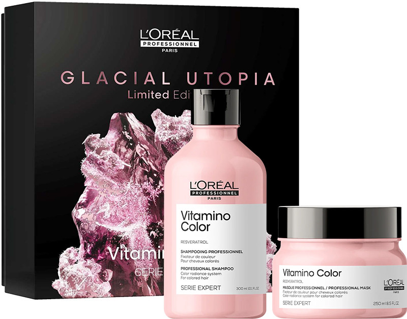 Набор шампунь + маска Serie Expert Vitamino Color L’Oreal Professionnel Paris, 300х250 мл
