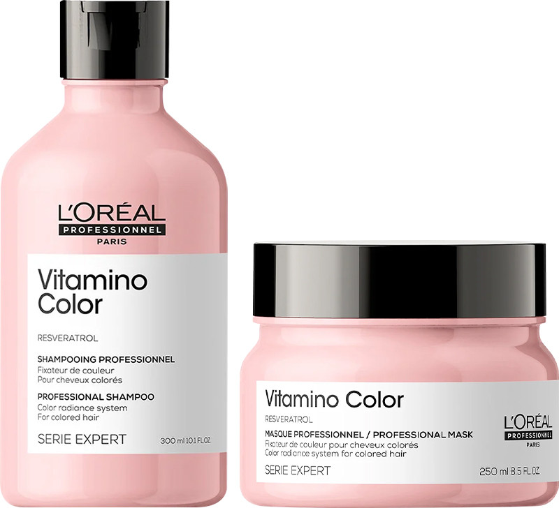 Набор шампунь + маска Serie Expert Vitamino Color L’Oreal Professionnel Paris, 300х250 мл Фото 2
