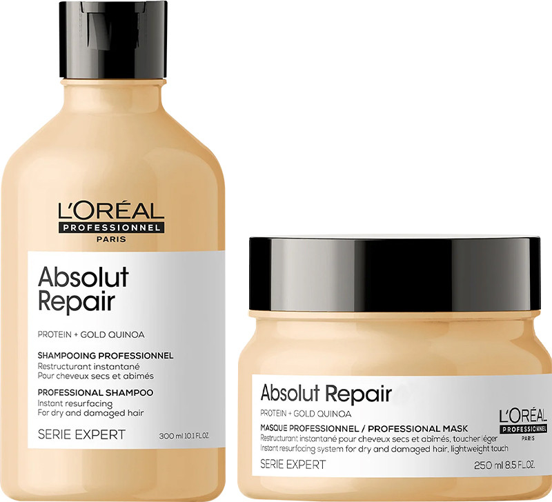 Набір шампунь + маска Absolut Repair L'Oreal Professionnel Paris, 300х250 мл  Фото 2 