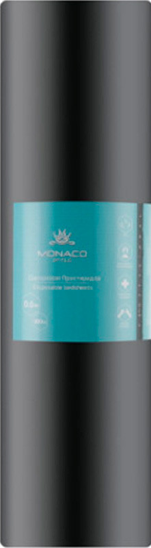 Простынь черная 0,6х200м Monaco