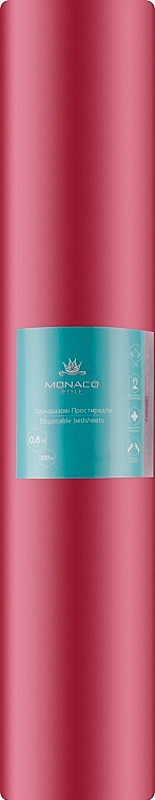 Простирадло рожеве 0,8х200м Monaco 
