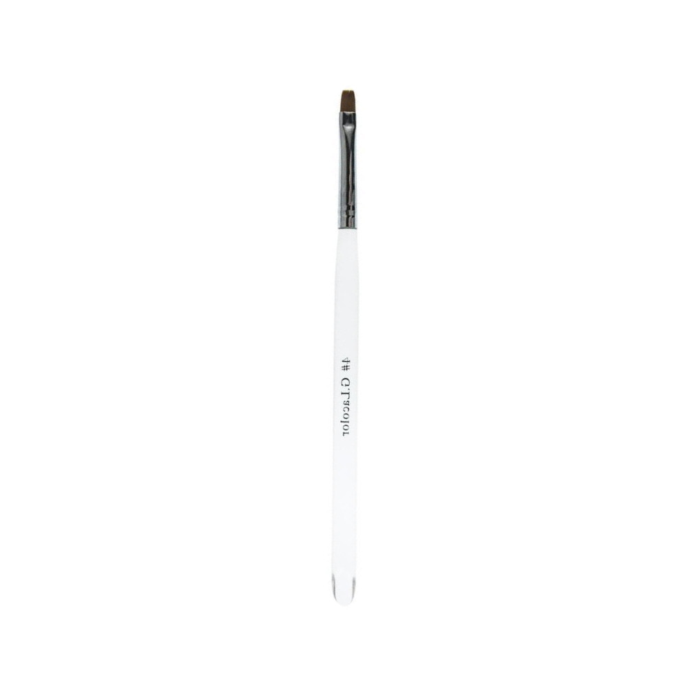 Кисть для наращивания с прозрачной ручкой 4 G. Lacolor*