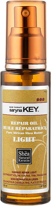 Масло для восстановления волос Damage repair Light Saryna Key, 105 мл