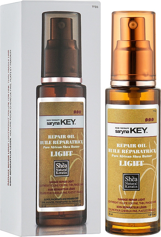 Олія для відновлення волосся Damage repair Light Saryna Key, 105 мл  Фото 2 