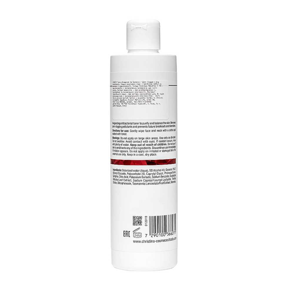 Очищувальний балансувальний тонік Comodex Purify&Balance Toner Christina, 300 мл на beauty-prof.com Фото 3 Очищувальний балансувальний тонік Comodex Purify&Balance Toner Christina, 300 мл Фото 3
