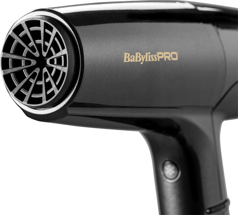 Фен для волос BaByliss PRO Falco Grey&Gold BAB8550E  Фото 3 