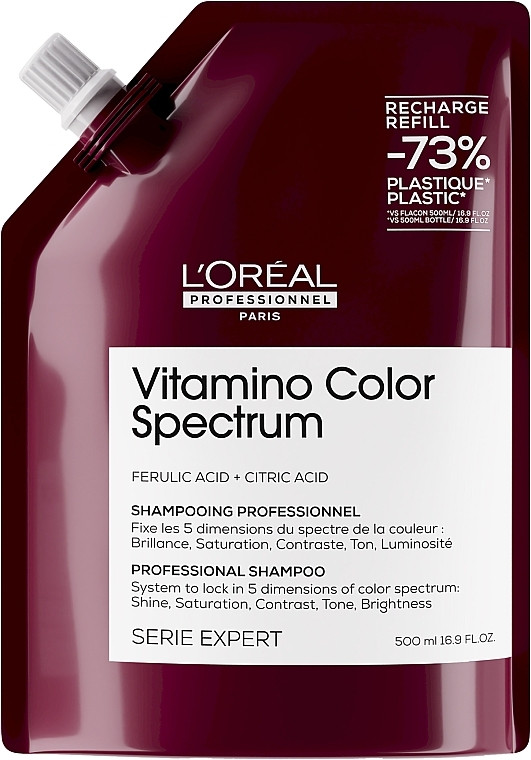 Шампунь для блиску та збереження кольору реф Vitamino Color Spectrum 500 мл L’Oreal Professionnel Paris
