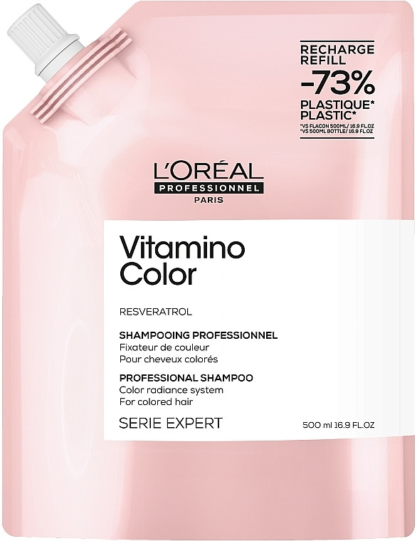 Шампунь для фарбованого волосся реф Vitamino Color L'Oreal Professionnel Paris, 500 мл