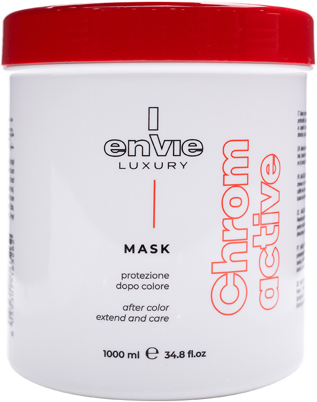 Маска для збереження кольору з екстрактом гранату Luxury Chromaсtive Color Protector Envie, 1000 мл