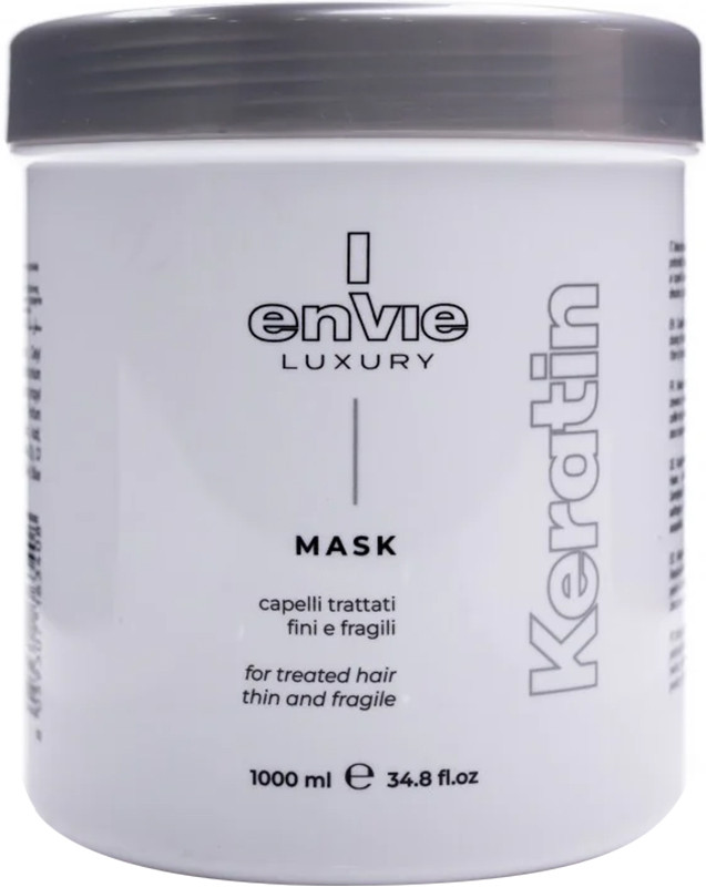 Капілярна маска для пошкодженого волосся Luxury Keratin Envie, 1000 мл