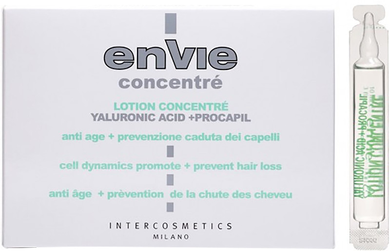 Ампули для інтенсивного росту волосся Hyaluronic Lotion Envie 10х10 мл