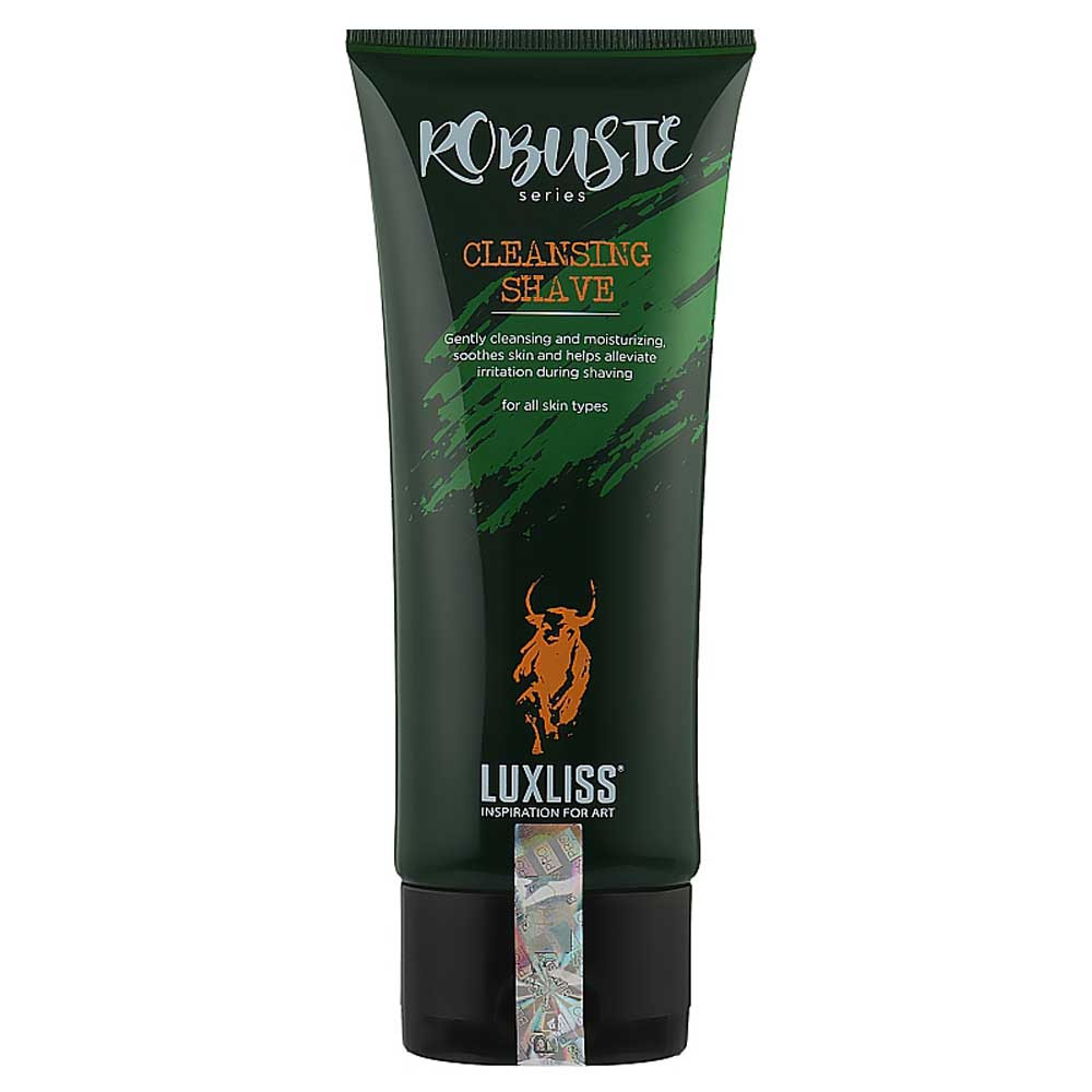 Чоловічий крем для гоління Robuste Cleansing Shave Luxliss, 100 мл 