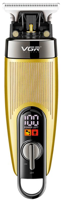 Тример для стрижки (4 насадки) GOLD V-975 VGR  Фото 2 