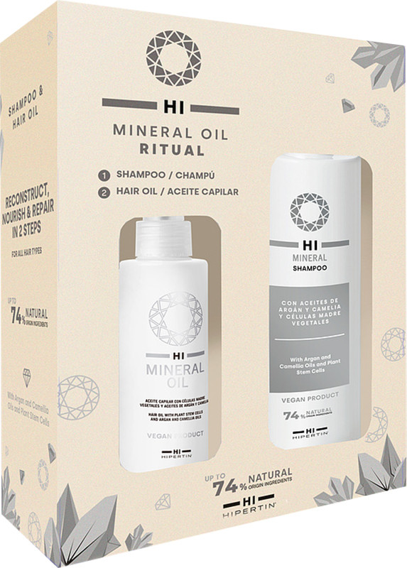 Набір для відновлення, живлення та захисту волосся Ritual Mineral Oil Hipertin