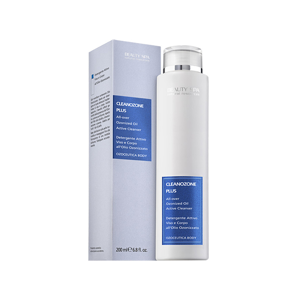 Мицеллярная озон-эмульсия для умывания для всех типов кожи лица Cleanzone Plus Beauty Spa, 200 мл