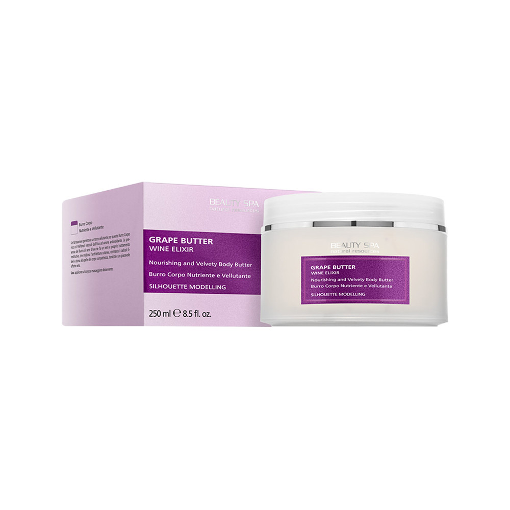 Лифтинговый анти-эйдж крем для лица, декольте, рук и тела Grape Butter Beauty Spa, 250 мл