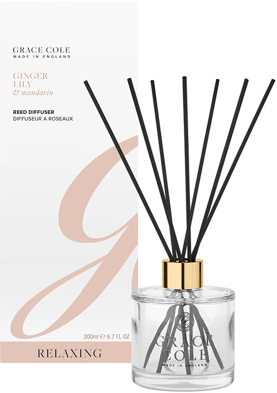 Аромадиффузор Ginger Lily & Mandarin Grace Cole, 200 мл