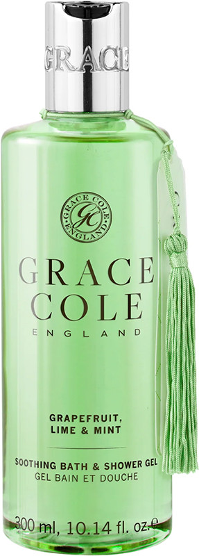 Гель для ванны и душа Grapefruit Lime & Mint Grace Cole, 300 мл