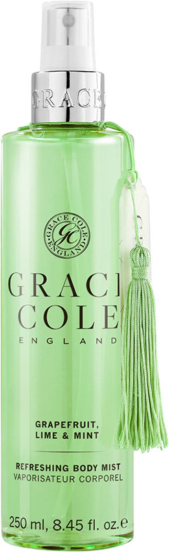 Мист для тела и волос Grapefruit Lime & Mint Grace Cole, 250 мл