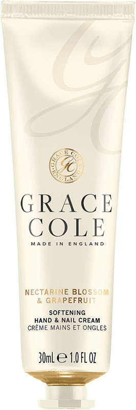 Крем для рук і нігтів Nectarine Blossom & Grapefruit Grace Cole, 30 мл