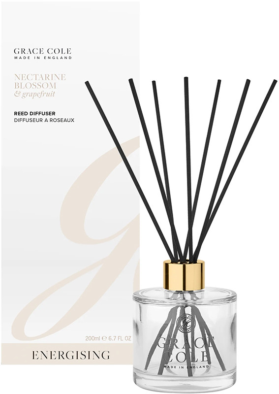Аромадиффузор Nectarine Blossom & Grapefruit Grace Cole, 200 мл