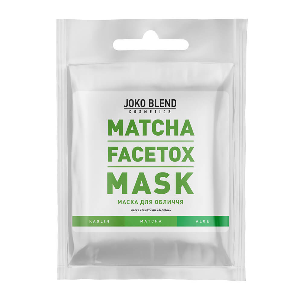 Маска для лица Matcha Facetox Mask Joko Blend, 20 гр