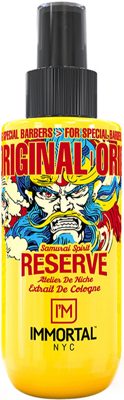 Одеколон после бритья Samurai Spirit EAU DE COLOGNE Immortal, 150 мл