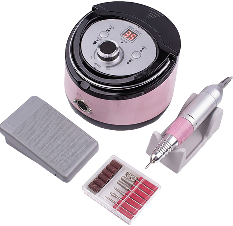 Фрезер ZS-606 35000 об/мин. 65 W, розовый 