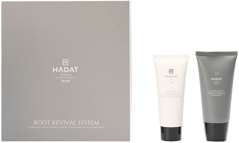 Подарочный набор Система восстановления корней Root Revival System Hadat, (70 мл/70 мл) 