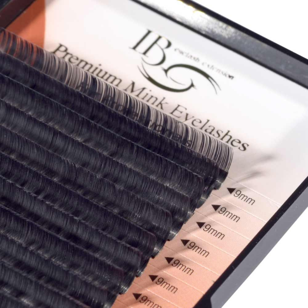 Ресницы изгиб СC 0.85 (20 рядов: 9 мм) I-Beauty