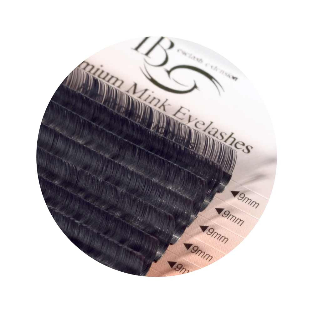 Ресницы изгиб СC 0.85 (20 рядов: 9 мм) I-Beauty  Фото 2 