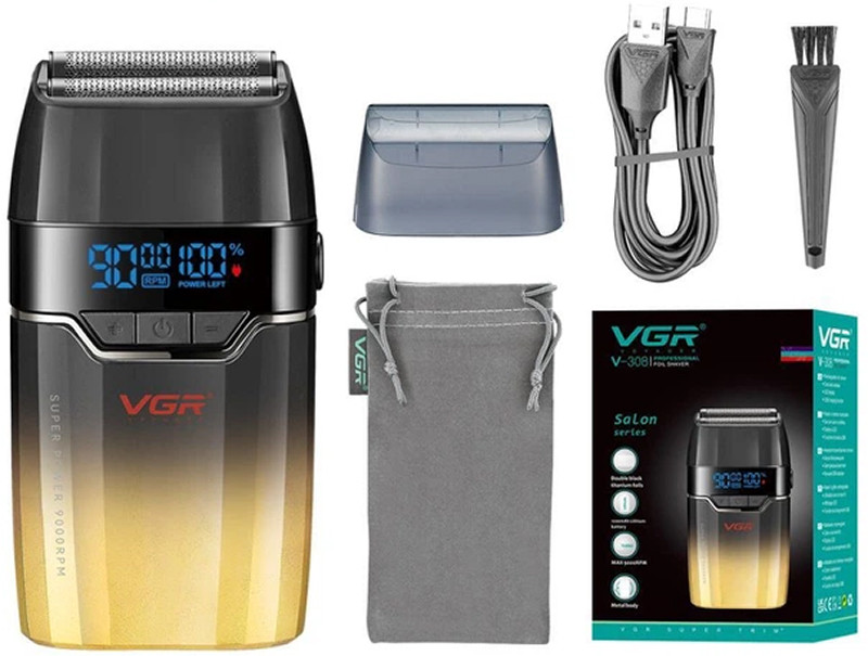 Электробритва Gold V-308 VGR 