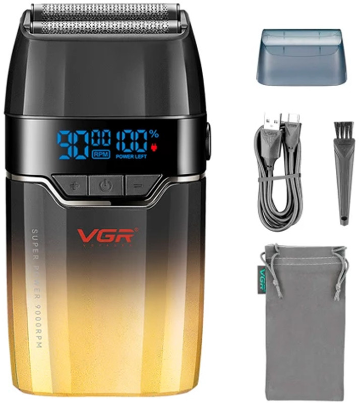 Электробритва Gold V-308 VGR  Фото 4 