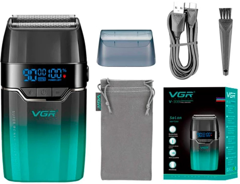 Електробритва Green V-308 VGR  Фото 2 