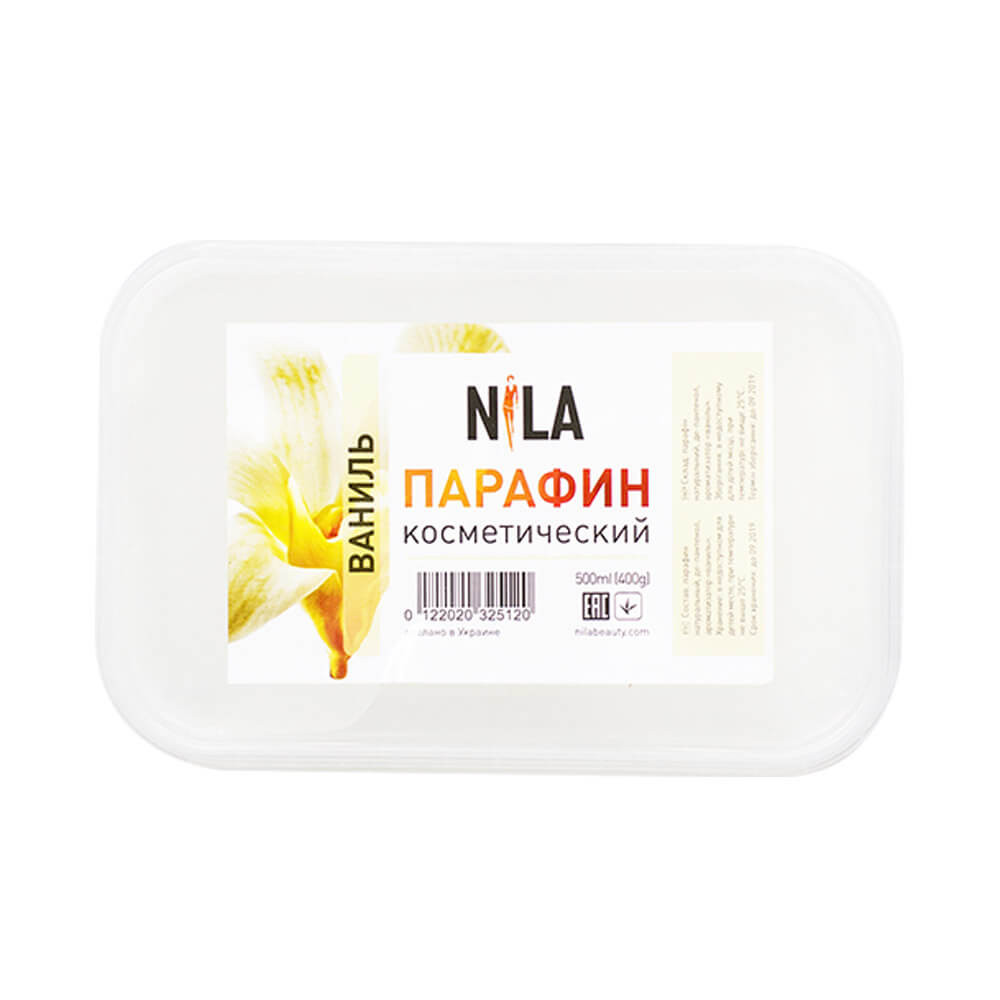 Парафін косметичний Ваніль Nila, 500 мл (400 гр)