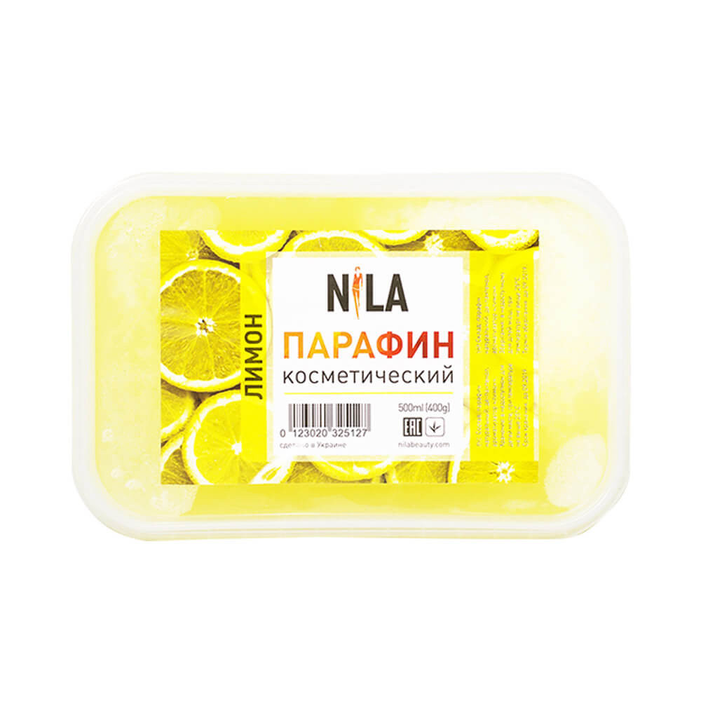 Парафин косметичеcкий Лимон Nila, 500 мл (400 гр)