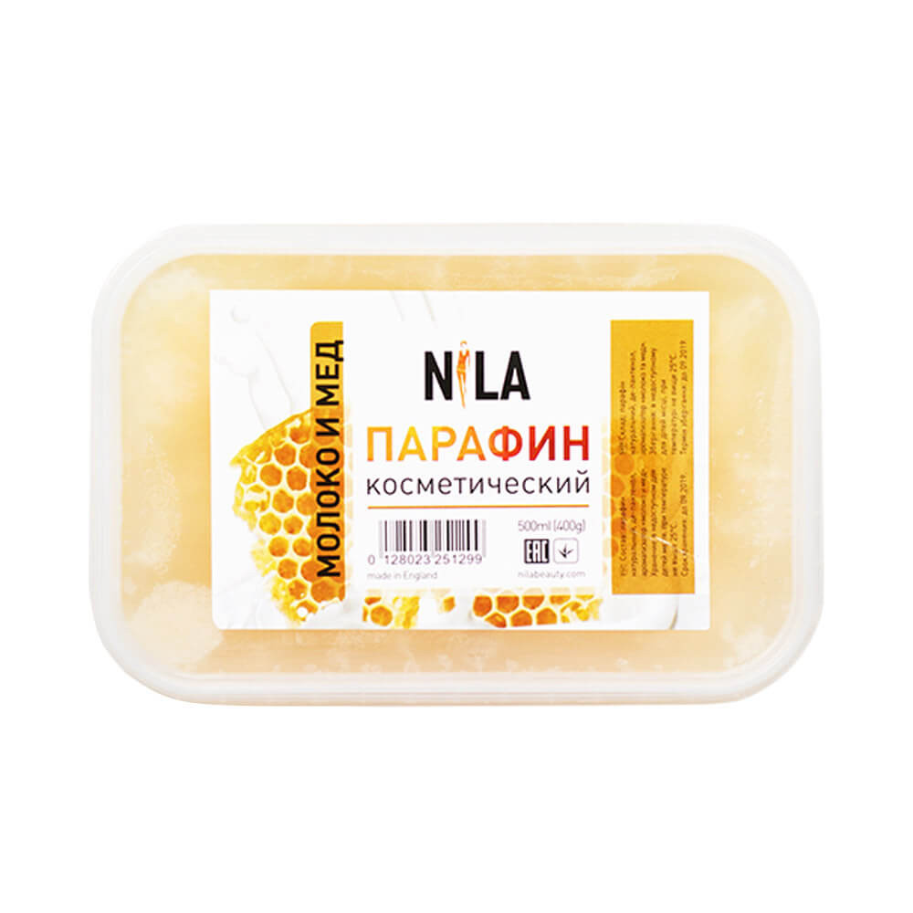 Парафин косметичеcкий Молоко и мед Nila, 500 мл (400 гр)