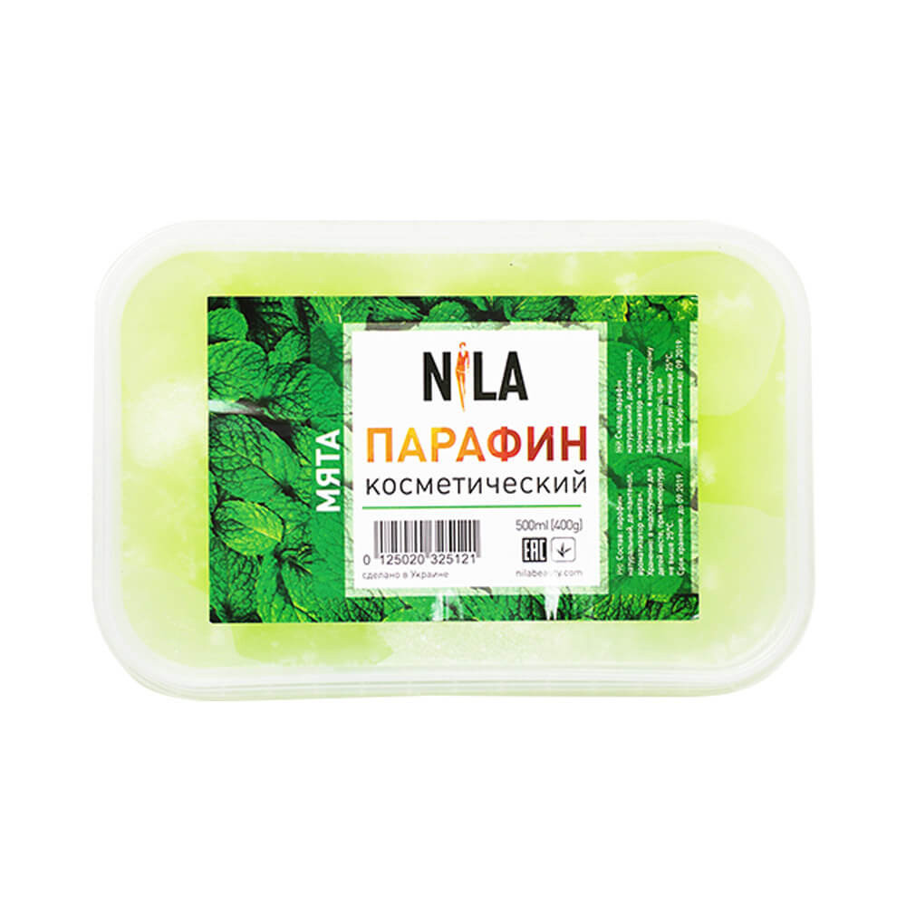 Парафин косметичеcкий Мята Nila, 500 мл (400 гр)