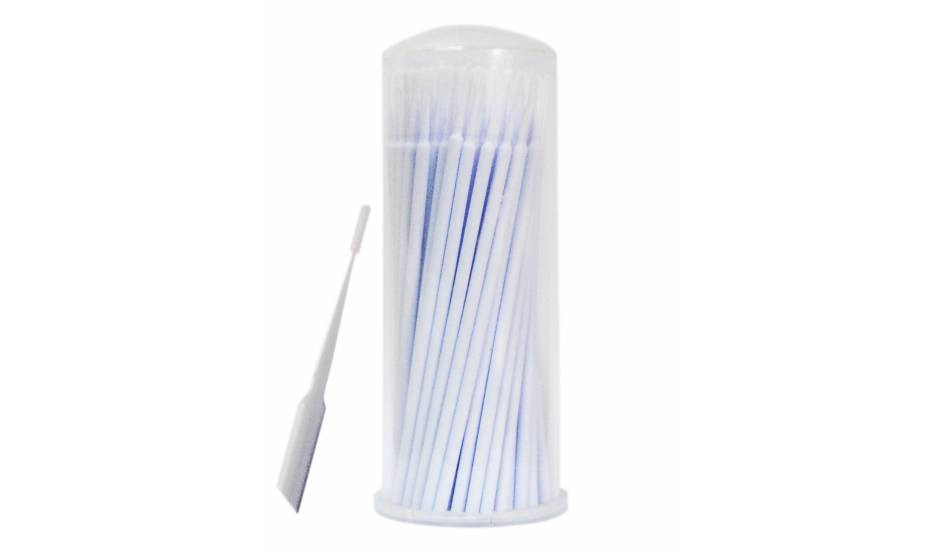Мікробраш для вій Cylinder/Fine Tip Kodi, 100 шт