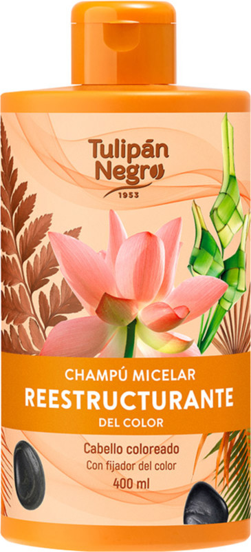 Шампунь міцелярний реструктуруючий TULIPAN NEGRO, 400 мл