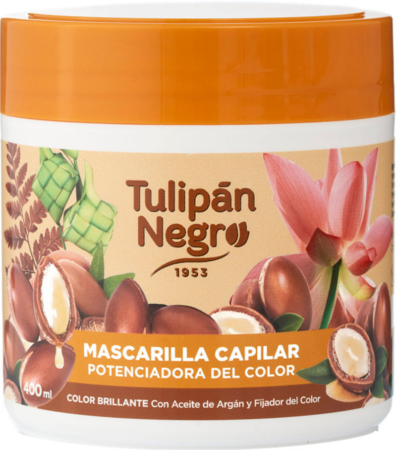 Маска мицеллярная Усиление цвета TULIPAN NEGRO, 400 мл