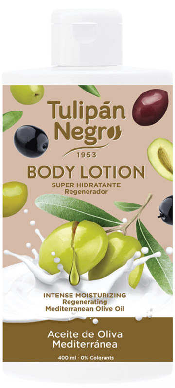 Лосьон для тела Оливковое масло TULIPAN NEGRO, 400 мл