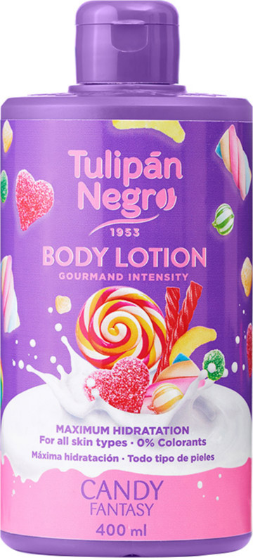 Лосьон для тела Сладкие фантазии TULIPAN NEGRO, 400 мл