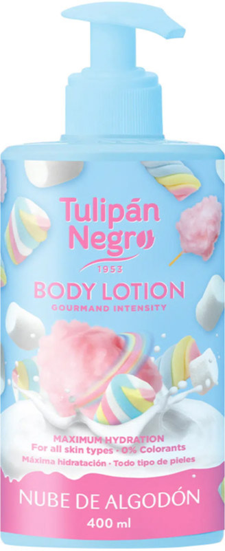 Лосьон для тела Хлопковое облако TULIPAN NEGRO, 400 мл