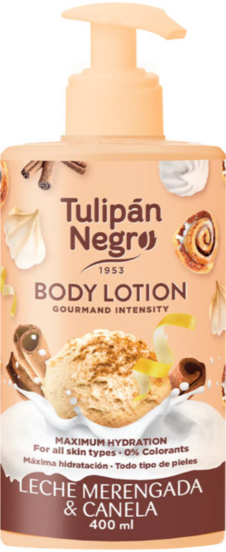 Лосьон для тела Молочное безе TULIPAN NEGRO, 400 мл