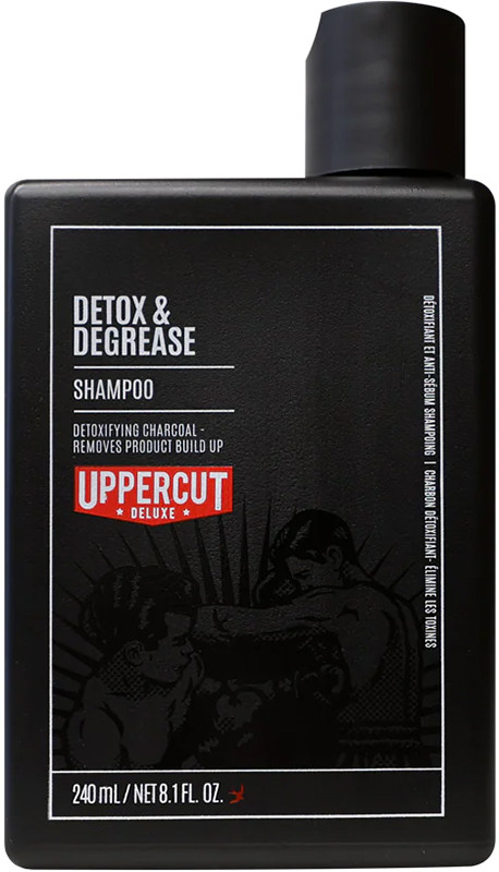 Шампунь детокс та очищення Detox and Degrease Uppercut Deluxe, 240 мл