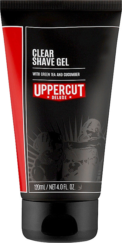 Гель для бритья с зеленым чаем и огурцом Uppercut Deluxe, 120 мл