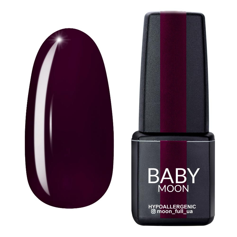 Гель-лак для нігтів Burgundy №09 Baby Moon, 6 мл