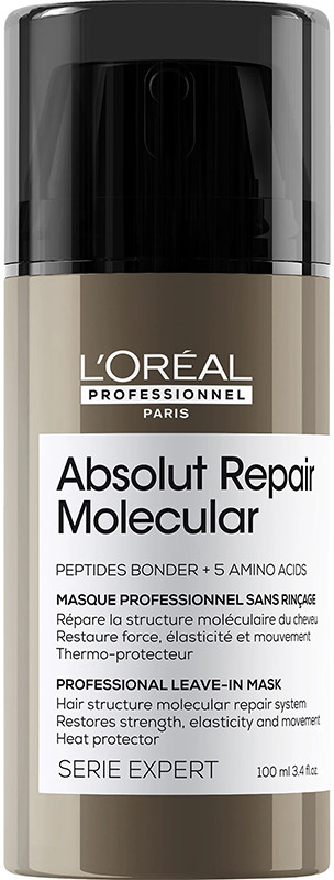 Маска для молекулярного восстановления структуры волос L'Oreal Absolut Repair Molecular Leave-In Mask, 100 мл
