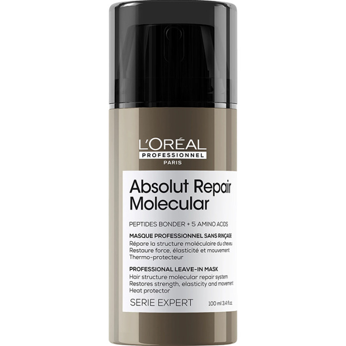 Маска для молекулярного восстановления структуры волос L'Oreal Absolut Repair Molecular Leave-In Mask, 100 мл